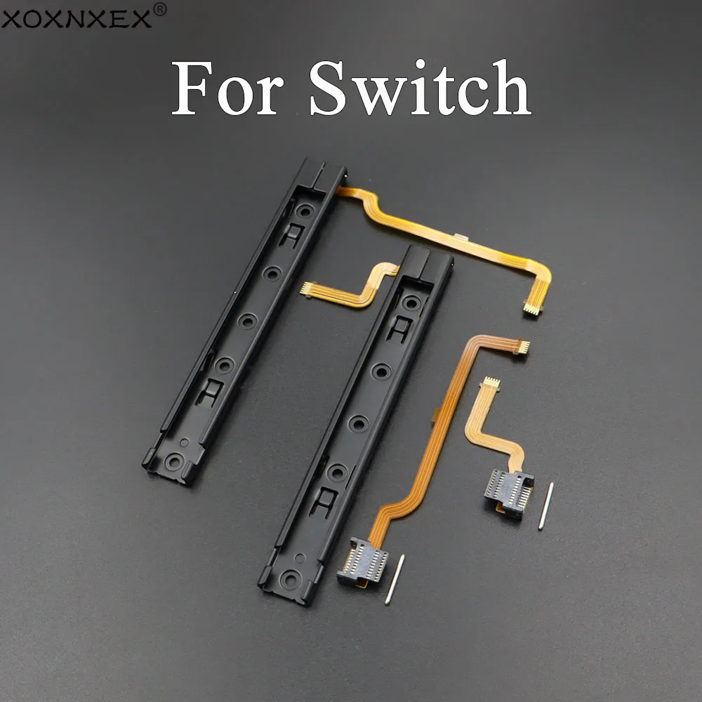 1 unidade de cabo flexível L/R para barra deslizante do console Switch, cabo flexível para trilho deslizante esquerdo e direito do console NS