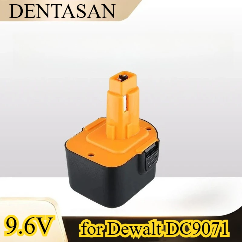 

9.6V 3500mAh Battery Suitable for Dewalt DC9071 DC9086 DC9072 Lithium Garden Tool Electric Wrench Nickel Hydrogen Battery