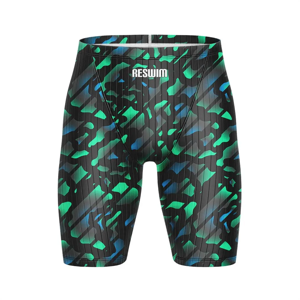 Image 3: Collants d'été pour hommes, short de bain, maillot de bain à séchage rapide, pantalon d'entraînement de sport, Lycra, plongée, plage, surf, brouilleur