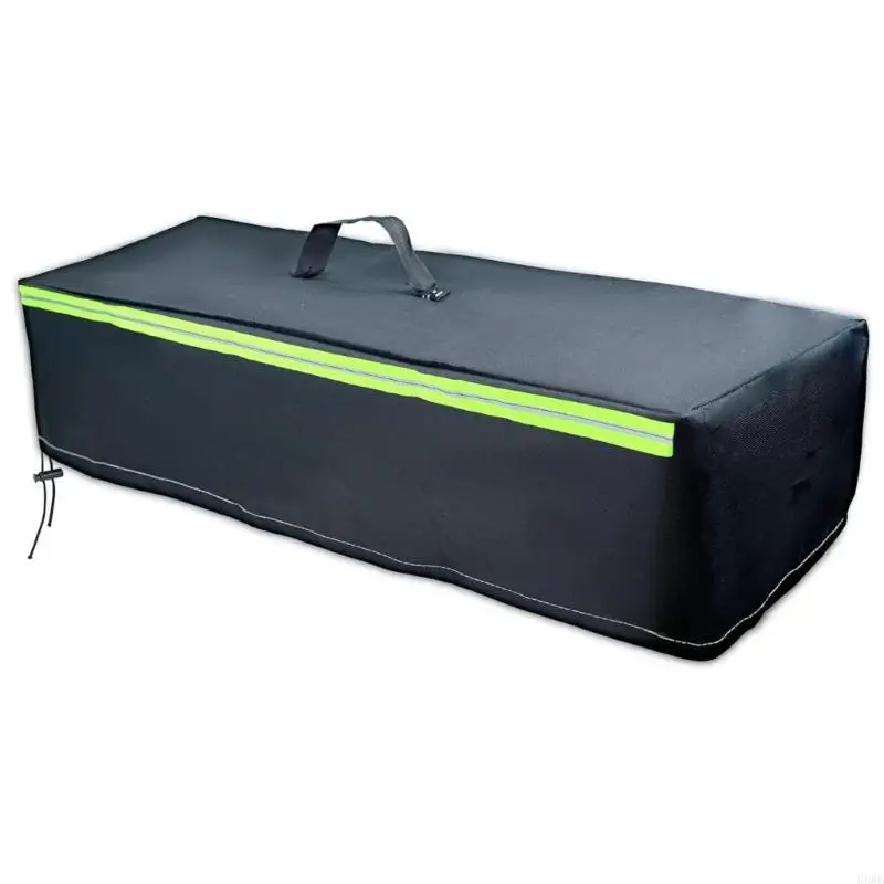 

H8WB 28inch Table Cover Waterproof Oxford Fabric With Glowing Safety Stripes Windproof Ties Corner Guards