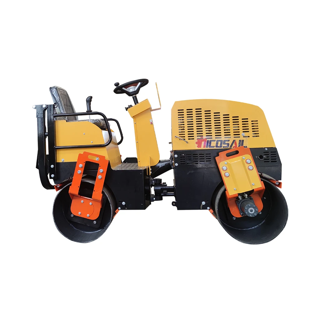 OKR-6T 6ton ride-on vibratory roller compactor full hydraulic asphalt roller EPA engine small road roller