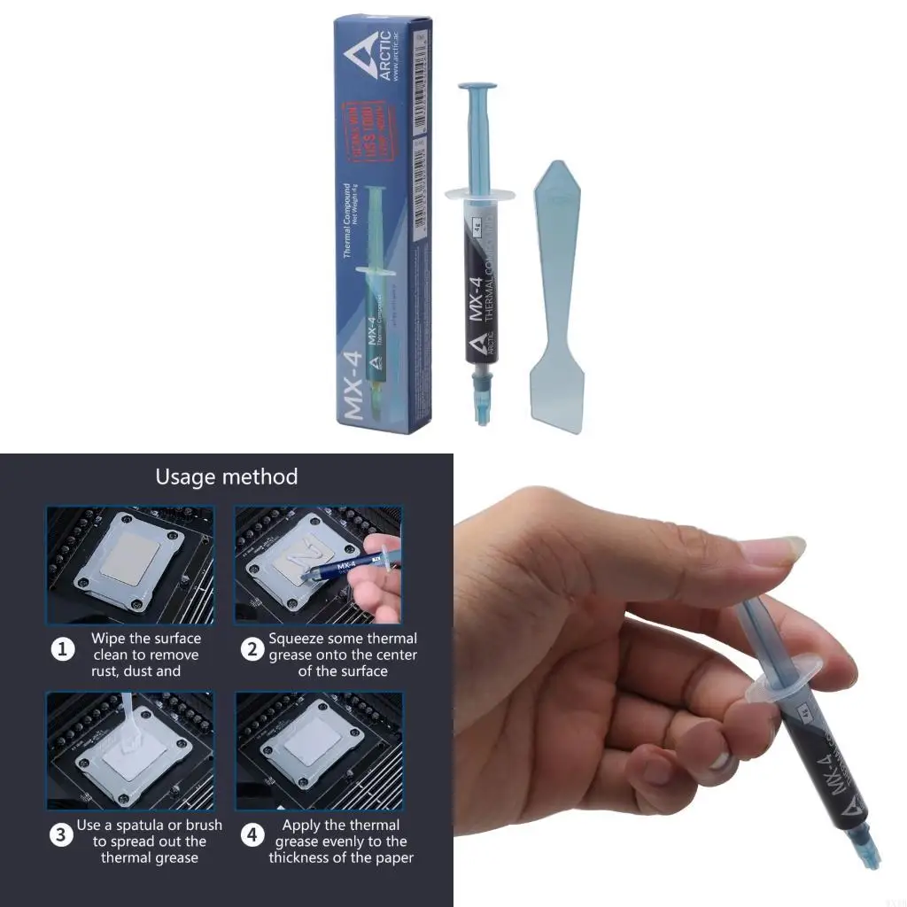 

Тепловые смазки смазки для ПК строят электронные компонентные охлаждающие растворы 4G