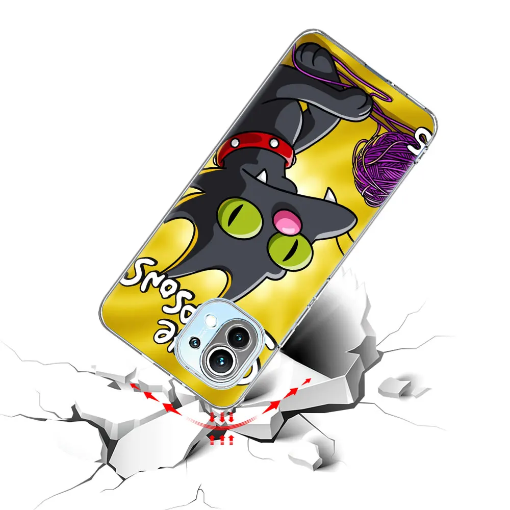 The Simpson Homer Jay Case for Xiaomi Mi 11T 13 11 10T 8 9 CC9 A3 CC9E 11i 12 12X 8 9T Pro 10 Lite Silicone Phone Cover Bolsa image 6