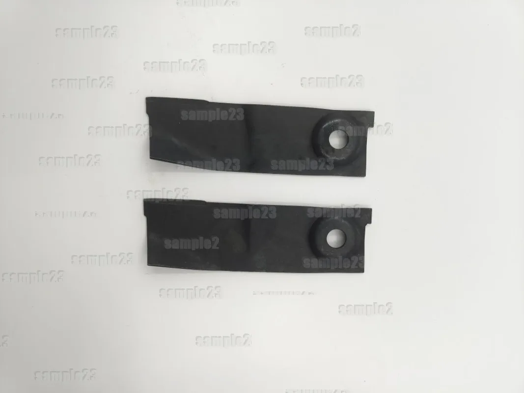 1 Pair Lawn Mower Blade Flat Raised Blade 2mm 2.5mm Thick Push Lawn Mower Replacement Spare Parts 115-170mm
