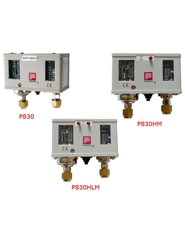 Fengshen pressure controller P830 refrigeration double-pressure switch unit protector single-handed automatic P3 6 1020E