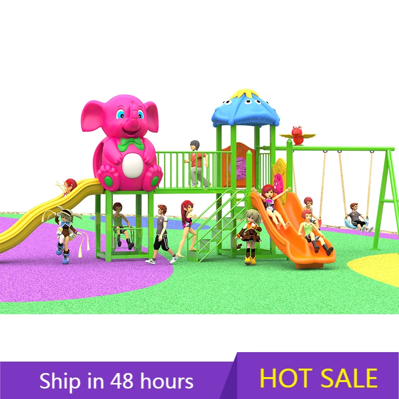 YTYIN بالجملة الأطفال ملعب صغير الشريحة والأرجوحة مزيج الاطفال ملعب في الهواء الطلق للفناء الخلفي #1