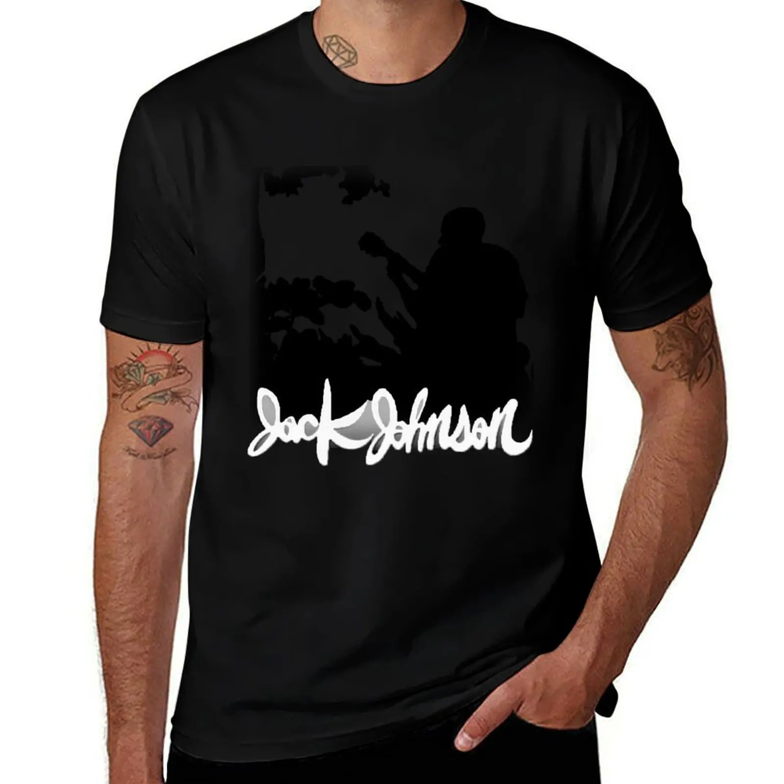 Jack Johnson Tee 2.0 T-Shirt Christmas Casual Short Sleeve Top T-Shirt