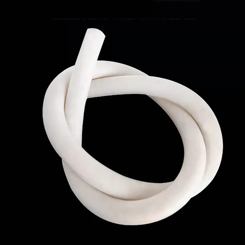 

Silicone Rubber Sponge Strip White Silicone Foamed Seal Strip Round VMQ Foaming Cord Dia.1/1.5/2/2.5/3/3.5/4/4.5/5/6-25mm