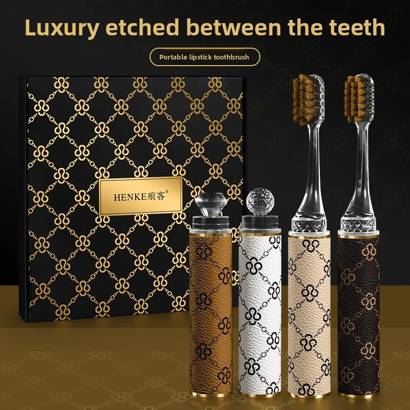 

Набор зубных щеток с мягкой щетиной в подарочной коробке, подходит для глубокой чистки и отбеливания зубов, для всей семьи, школ, путешествий и пар.