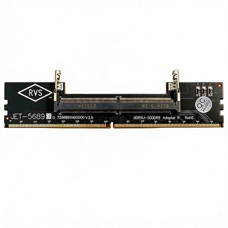 SO‑DDR5 To DDR5 Desktop RAM Adapter Convert Riser Card Notebook SODIMM DDR5 Memory To Desktop UDIMM DDR5 For Desktop Motherboard