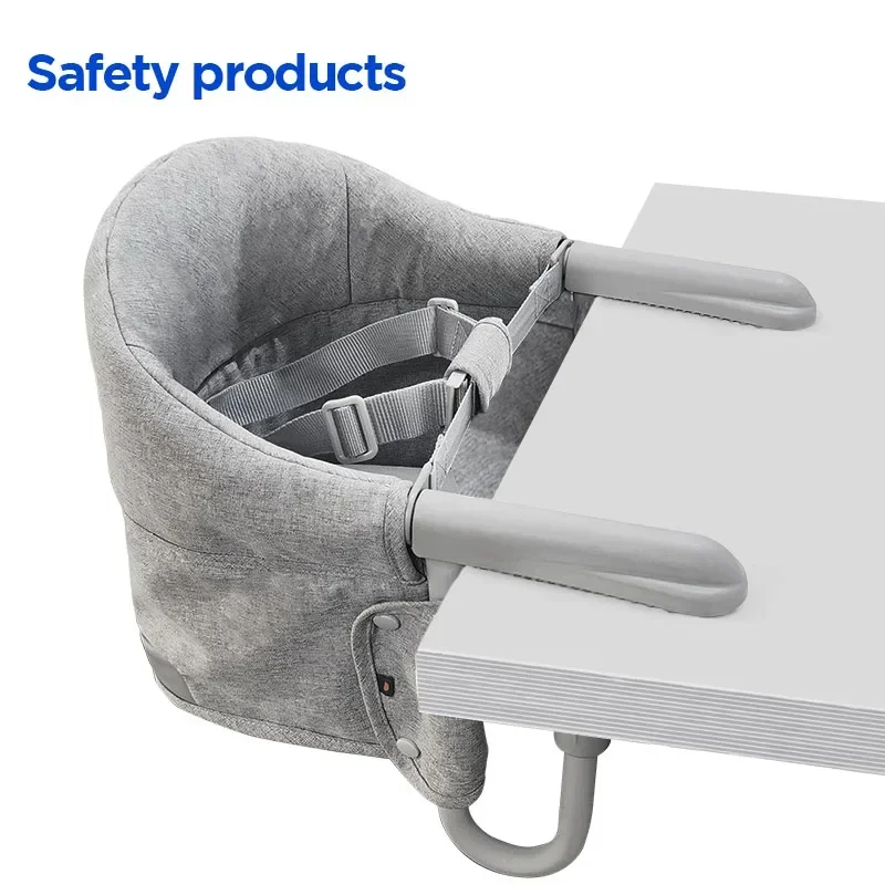 Unique Babies Latest 4 In 1 Foldable Plastic Feeding Baby Eat Portable Dining Table Clip Hook On Hight Chair