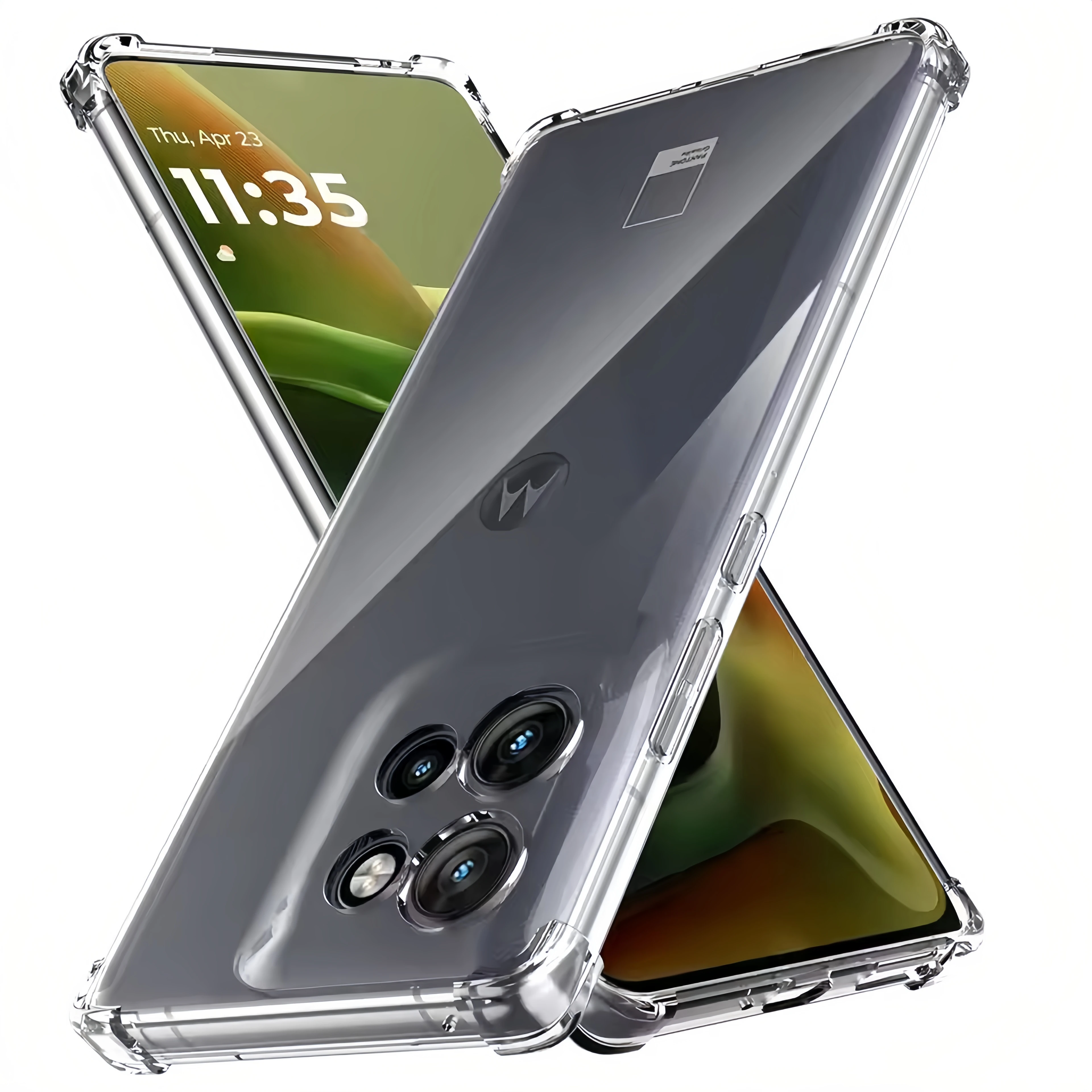Shockproof Airbag TPU Case for Motorola Edge 70 60 50 Fusion Moto Edge 50 60 Pro Stylus Protective Cover Capa Fundas Coque