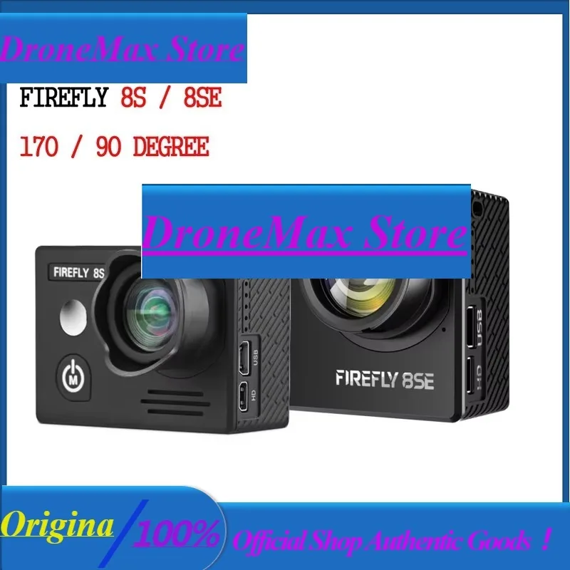 DroMaHawkeye Firefly 8se / 8s 4k 90 Degree / 170 Degree Screen Wifi Fpv Action Camera Sports Cam Recording For Shooting Drone Pa