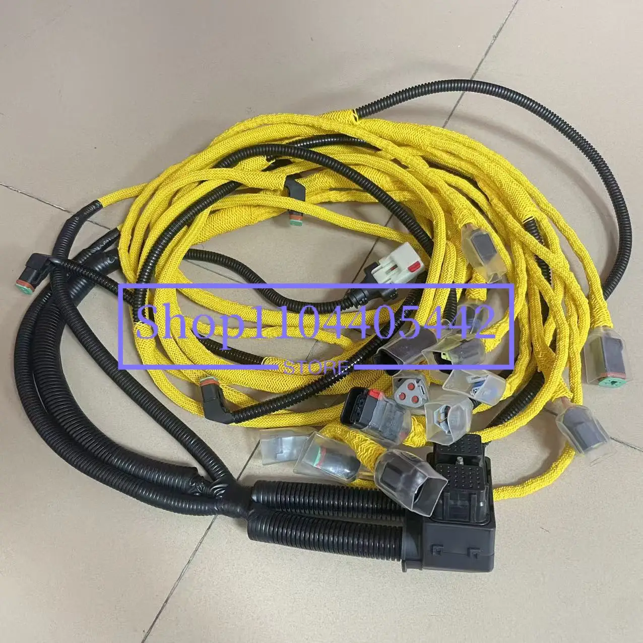 Engine Wiring Harness 6D125 Excavator Accessories 6251-81-9810 for Parts PC400-8 PC450-8