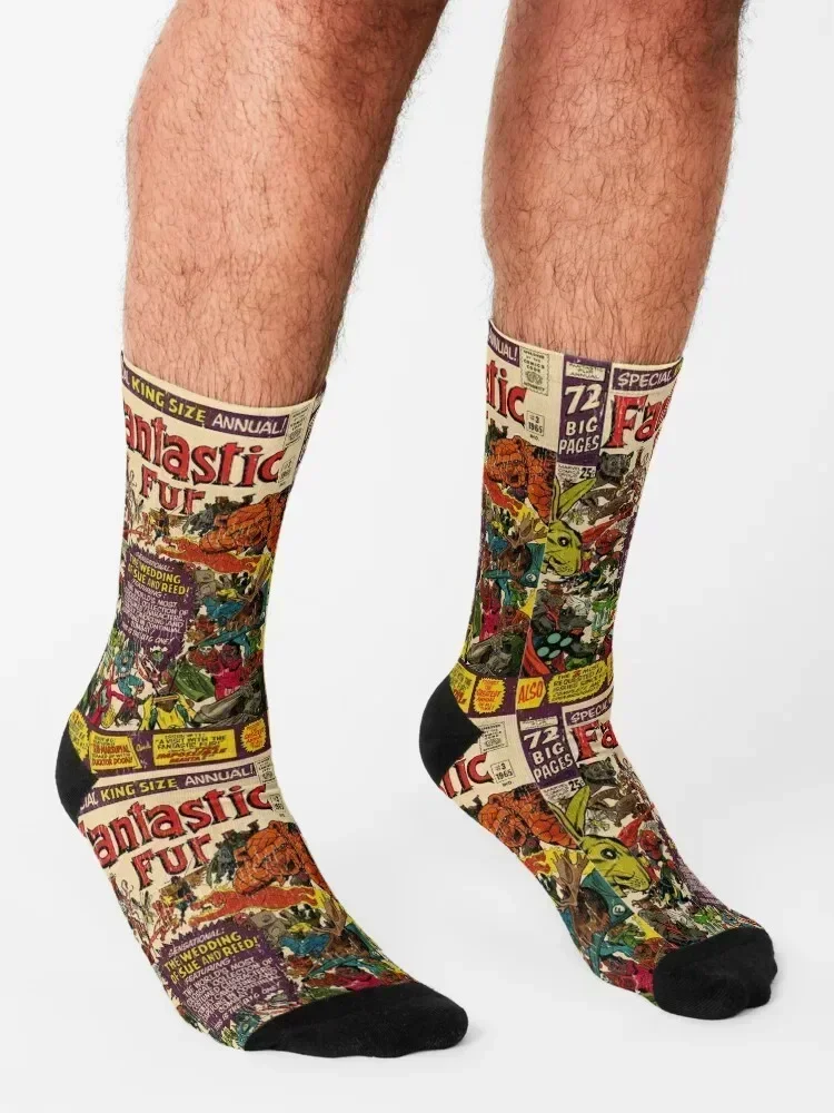 Fantastic Fur Annual Socks shoes sports stockings Stockings basketball Luxury Woman Socks Men's