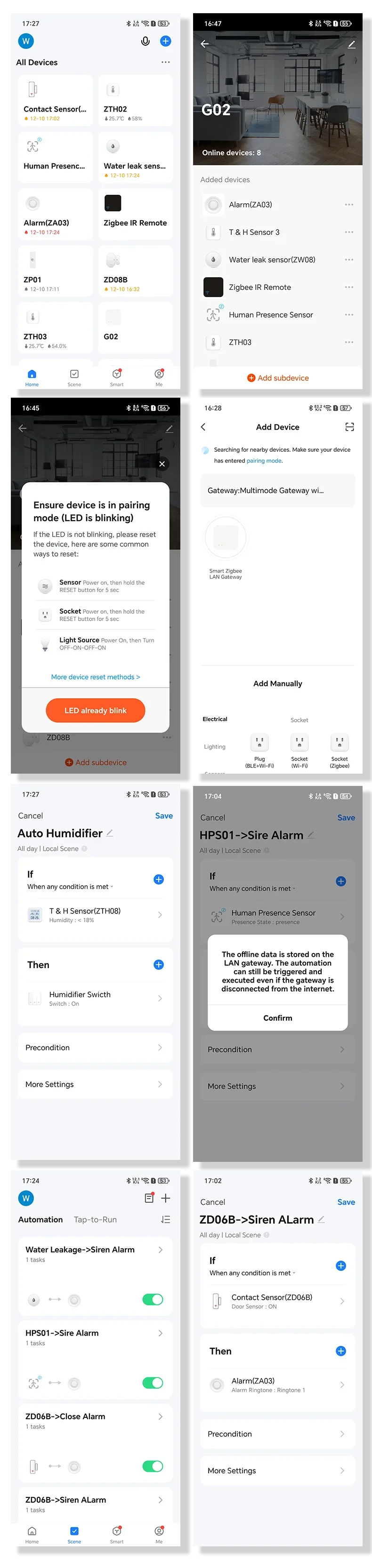 Tuya Zigbee 3.0 Gateway-Hub Smart Home Wireless Bridge Smart Life APP Fernbedienung Automatisierungsgerät Kompatibel mit Alexa Google – Detail 6