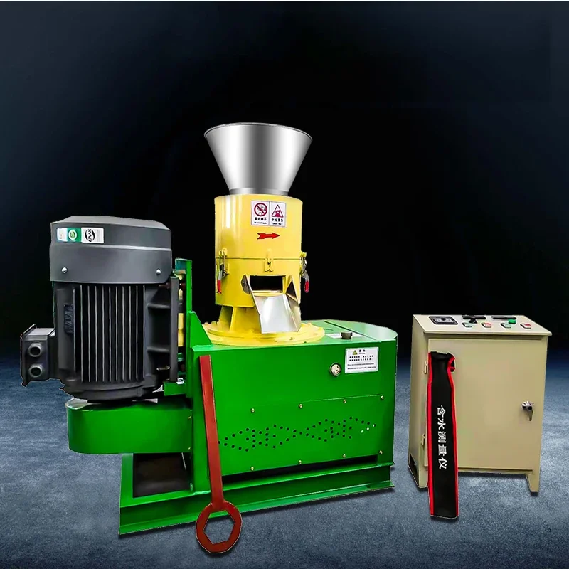 New Biomass Fuel Sawdust Granulator Wood Sawdust Straw Organic Fertilizer Feed Granulator