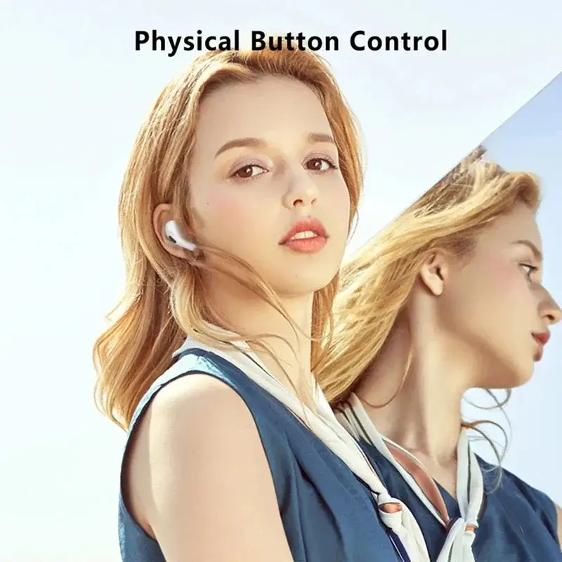 سماعات أذن لاسلكية أصلية من نوع 4C لـ AirPods Pro4، سماعات بلوتوث داخل الأذن، سماعات رأس للألعاب والرياضة، متوافقة مع الهواتف الذكية - 2