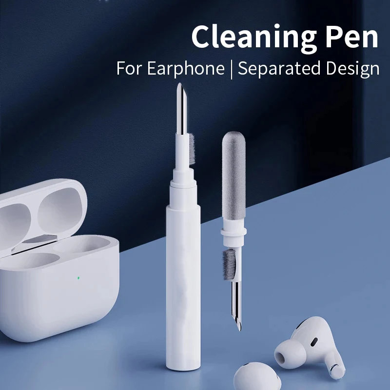 Lápiz de limpieza portátil para auriculares, teléfono móvil, tableta, herramienta de limpieza de polvo y suciedad para Xiaomi, HUAWEI, Samsung, limpiador de auriculares
