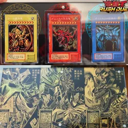 Yu Gi Oh Self Made Cards Egyptian God Brick Acrylic Anime Game Characters  Series Protective Case Toy Gift Does Not Include Card