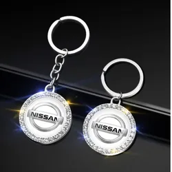 Car Key Rings Keychain Pendant for Nissan Qashqai J11 J10 Leaf  Murano Altima Maxima Note Titan Sentra Juke Navara Accessories