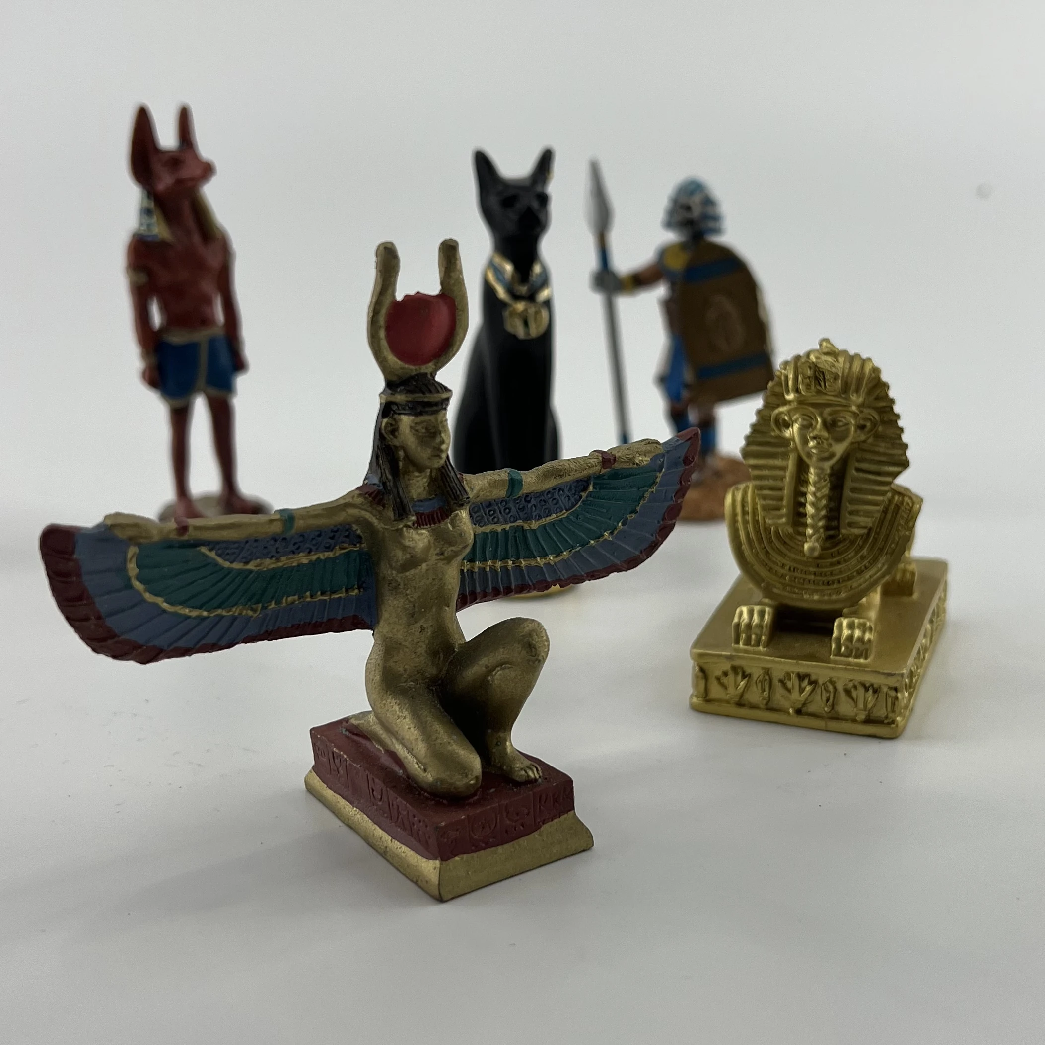 

Egyptian Series Miniature Statue Decoration Small Ornament Resin Handicraft Garden Accessories Mini Ornament For Friends