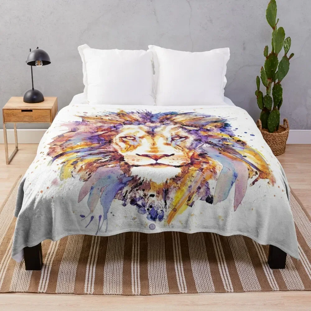 

Lion Head Throw Blanket Sofa Luxury Designer Blankets