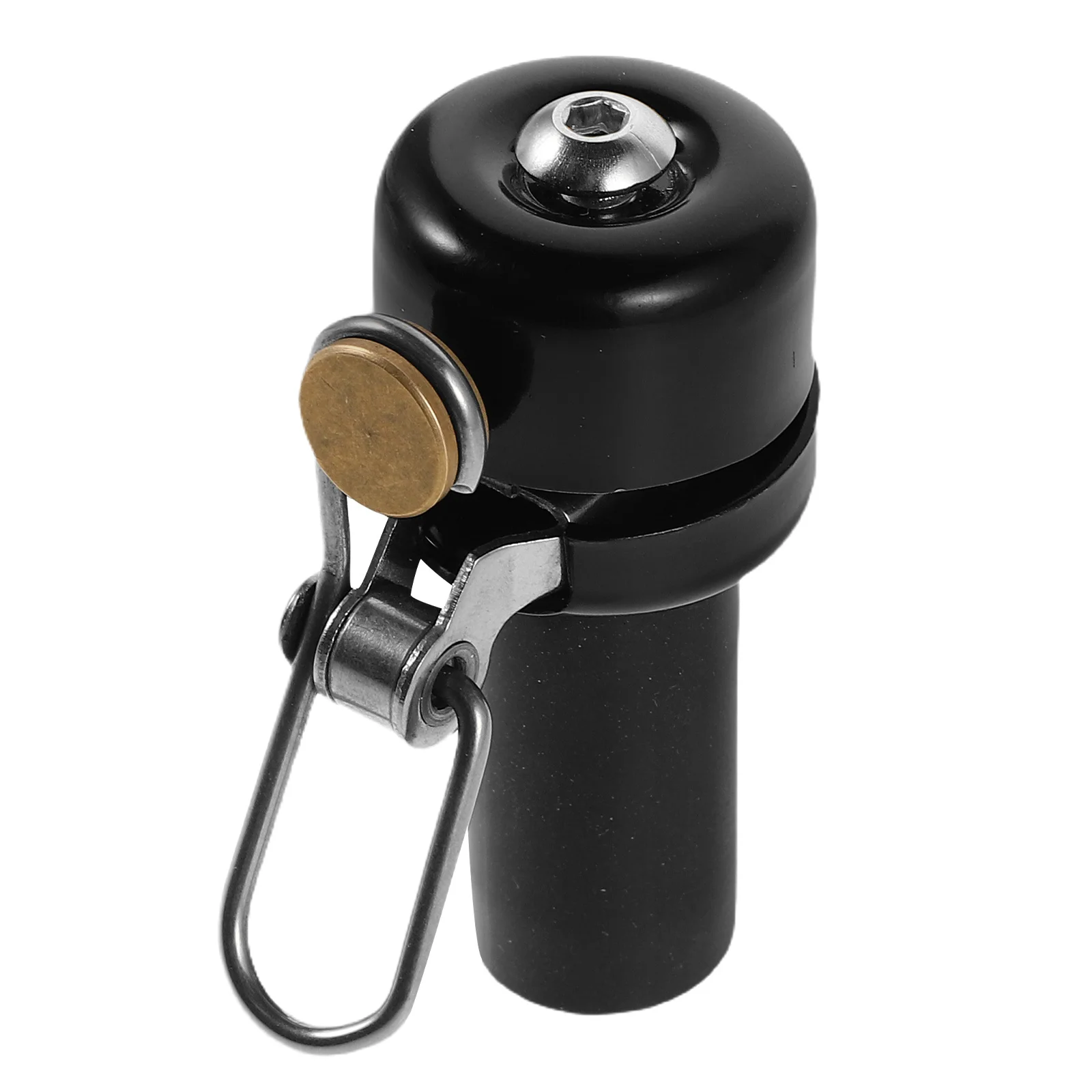 

Vintage Copper Bike Bell 80Db Loud Handlebar End Plug Crisp Clear Sound Mountain Bikes Easy Install Cycling Bell