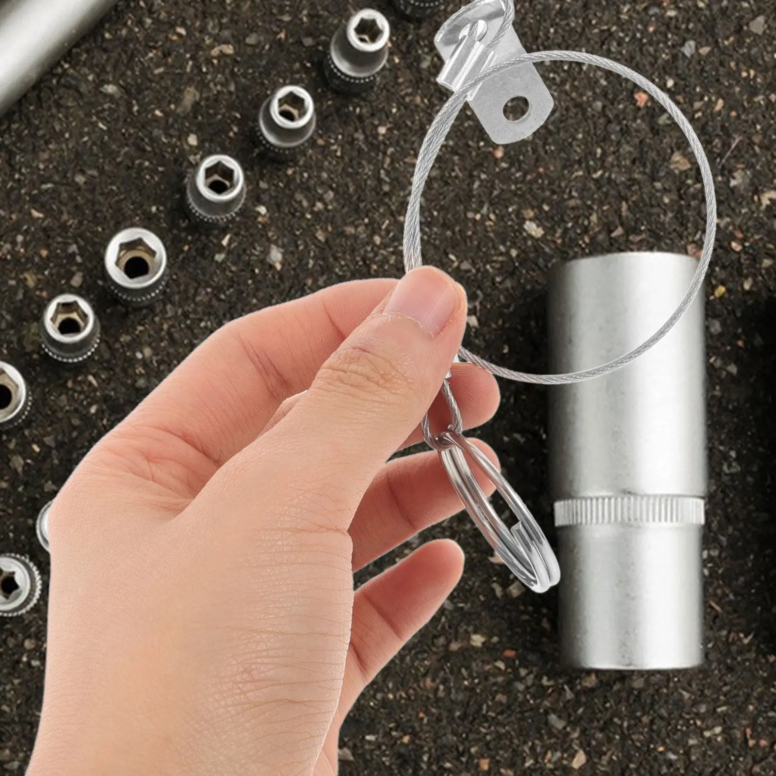 4Pcs Tongue Stop Pin Stainless Steel Heavy Duty Quick Release Pins Marine Safety Hardware Accessories Security Cable Prevent