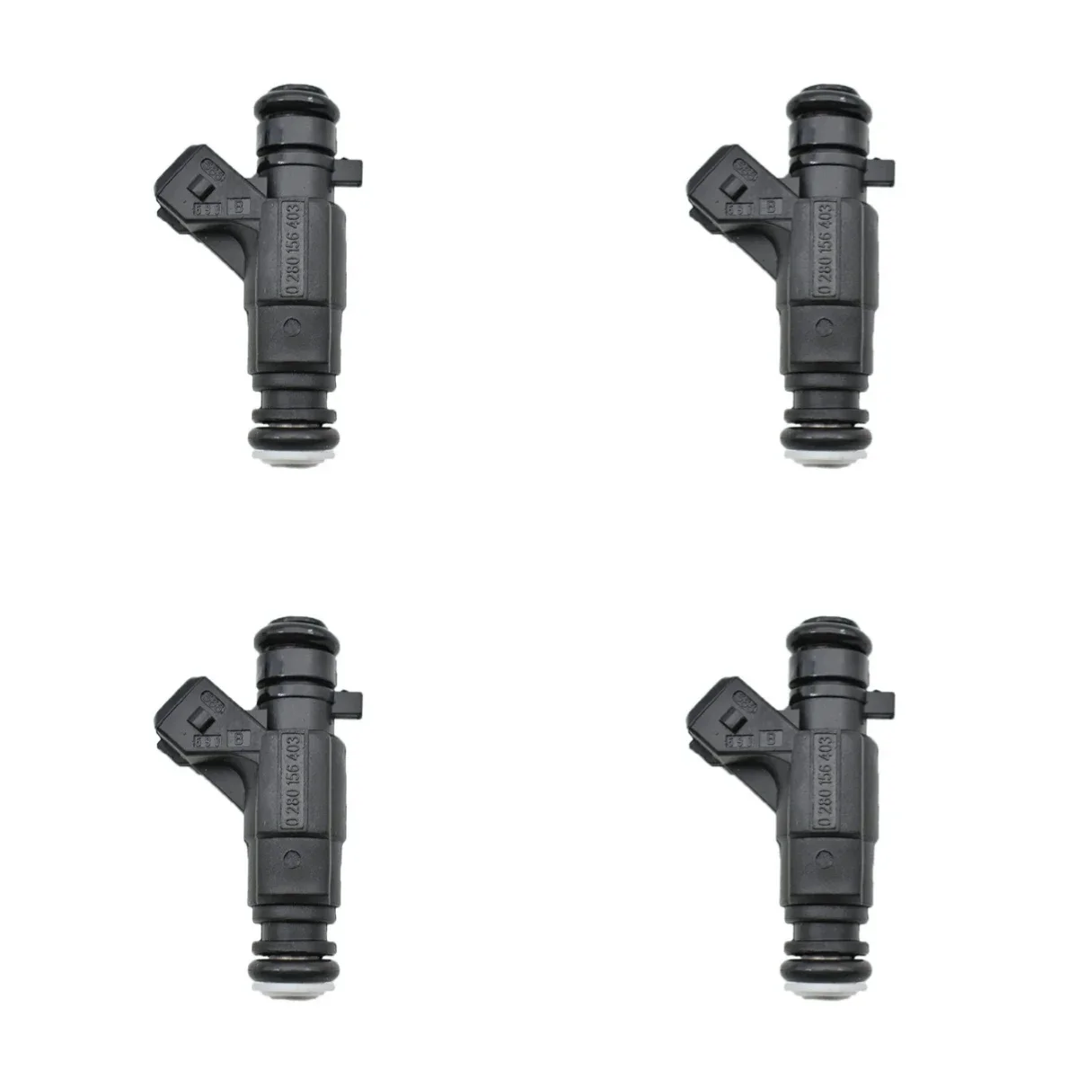 4Pcs Fuel Injectors Nozzle 0280156403 For VW Golf Polo Fox Voyage Saveiro 1.6L Flex Car Accessories 032906031R