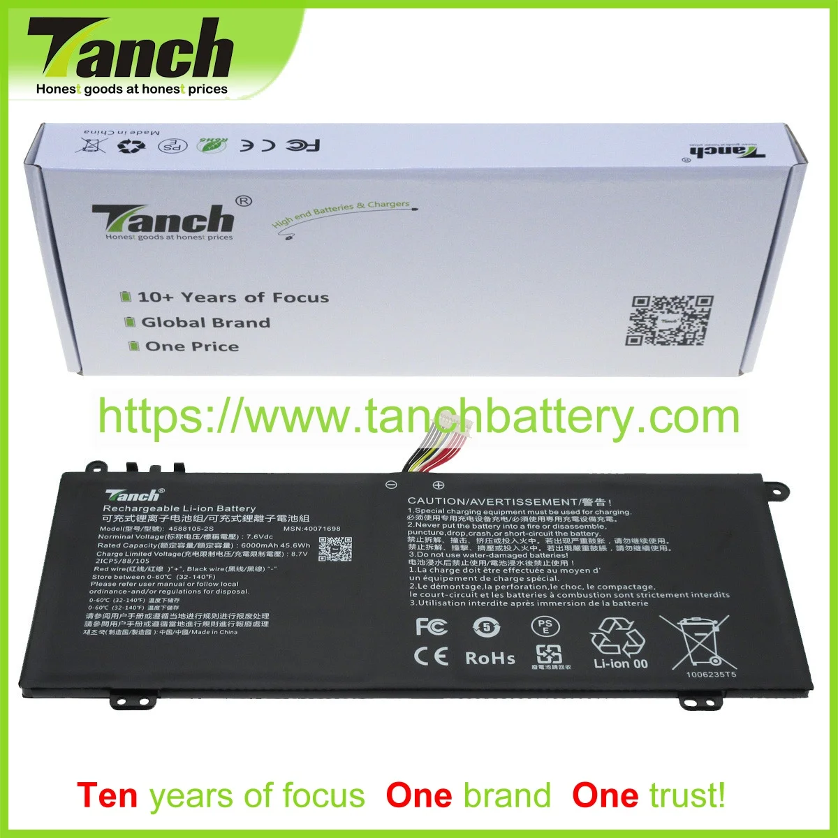 

Tanch Laptop Batteries for MEDION 4588105-2S Satellite Pro C40-H AKOYA E15403-30026724 E15403 Pro C50-H-103 Pro C40-H-103 PRO