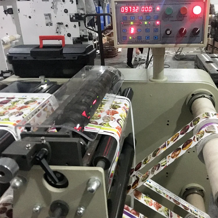 New Henghao Model 320B Automatic Self-Adhesive Label Paper Slitter Rewinder 2500W 120m/min Capacity CE Post-Press Equipment for