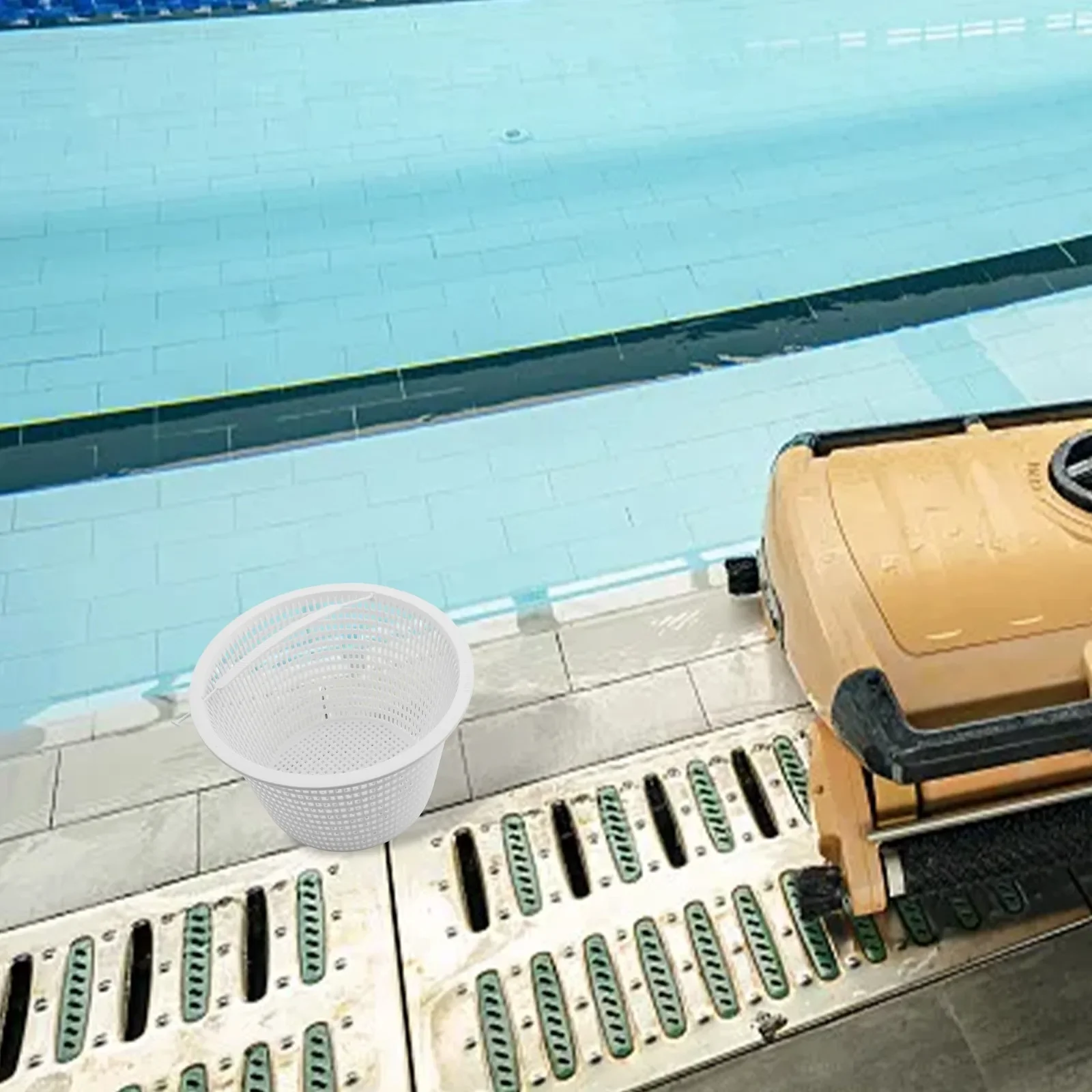Debris Capture Pool Skimmer Basket Pool Maintenance Debris Cleaning Easy Installation Effective Maintenance Height 5 Inches