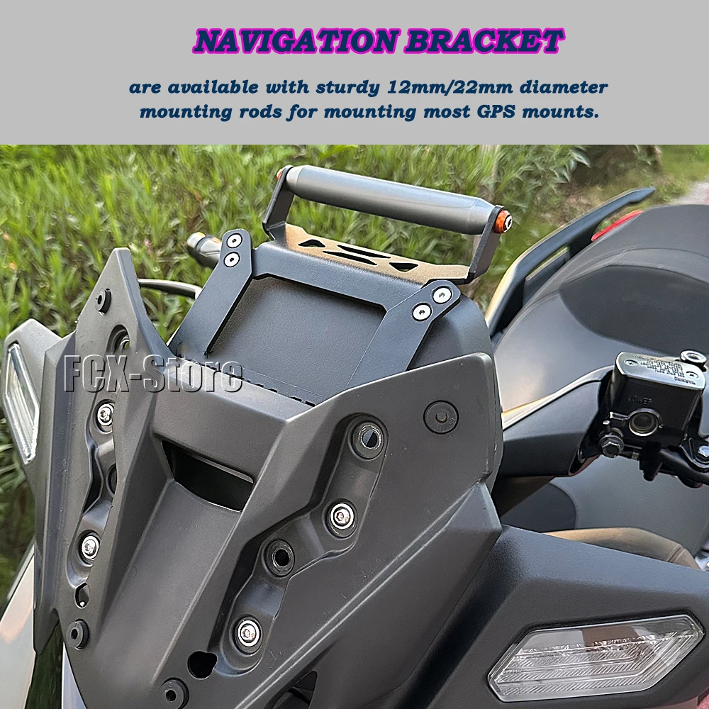 For YAMAHA X-MAX 300 XMAX 300 New Motorcycle X-MAX300 2023 Phone Mount Bracket XMAX300 Navigation Windshield GPS Phone Holder