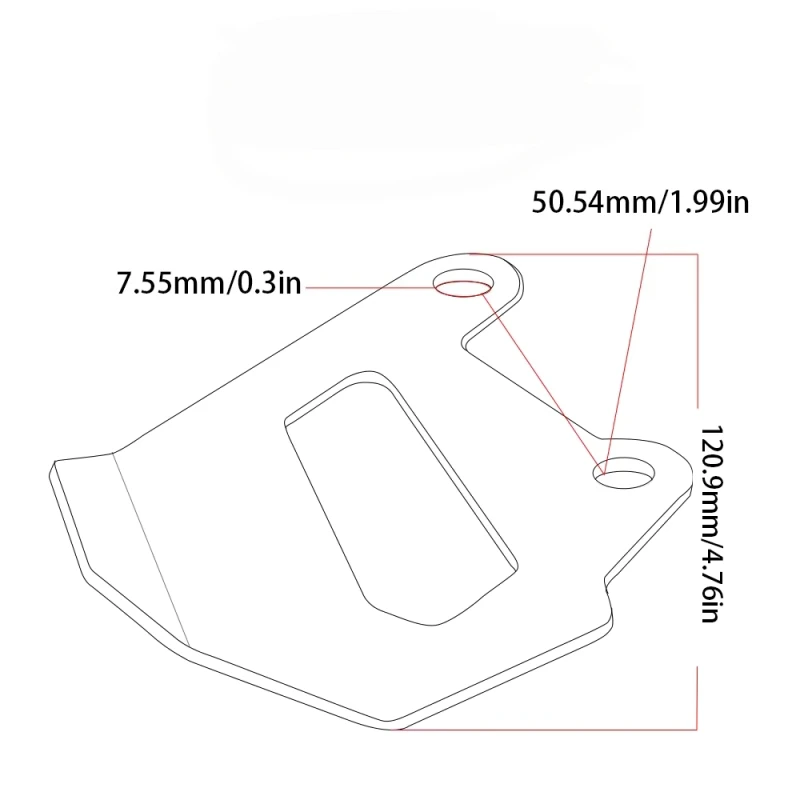 Motorcycle rear brake pump cover rear caliper protection cover for BMW R 1200 1250 GS R1200 1200GS R1250 R1200GS LC ADV R1250GS