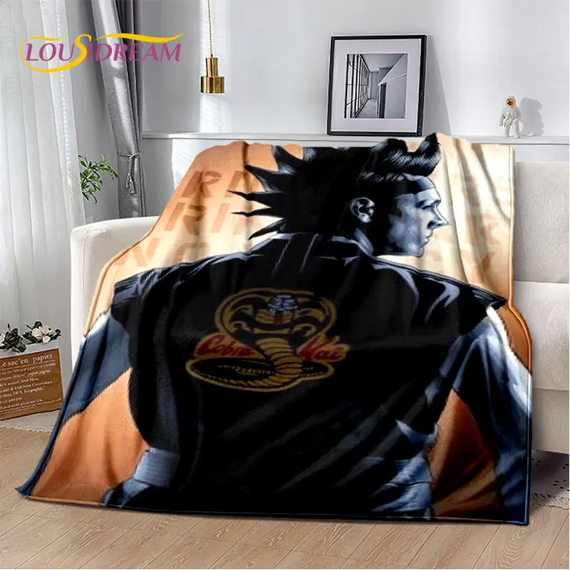 Cobra Kai Amanda TV Karate Soft Plush Blanket,Flannel Blanket Throw Blanket for Living Room Bedroom Bed Sofa Picnic Cover Kids