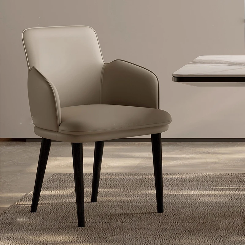 Wooden Nordic Dining Chairs Modern Restaurant Vanity Luxury Dining Chairs Hotel Space Saving Clear Sillas Postmodern Furniture