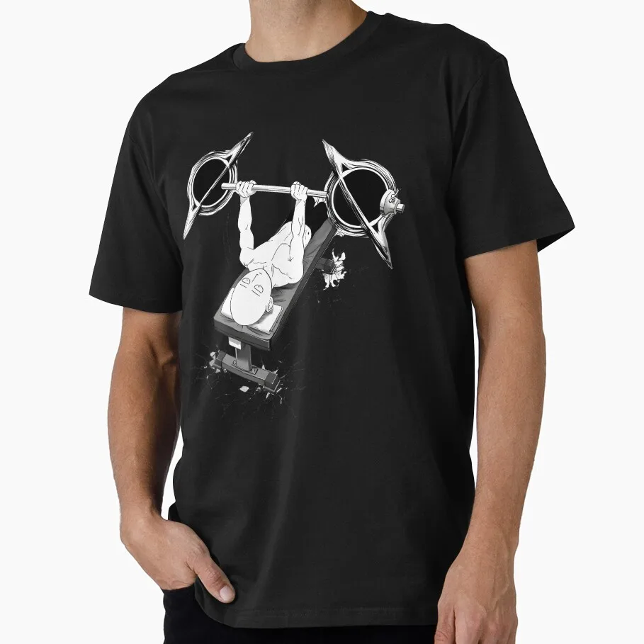 Train hero Saitama Superhero Anime Gift T-shirt 1207 One Punch Man Manga Print Graphic Clothes All Size Tops S-6XL