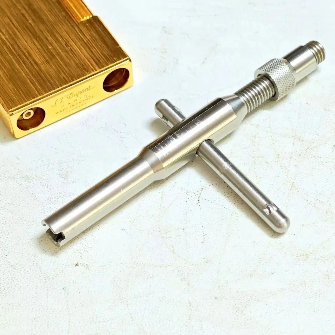 Lighter Gas Valve Repair Tool Stainless Steel For Dupont L2 Gatsby Type No Scratch Dual-End One-Piece Wrench Disassembly Gadgets