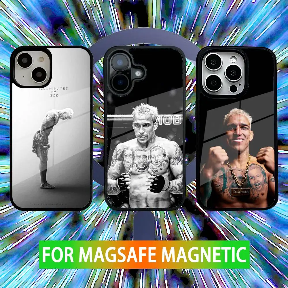 

C-Charles Boxer O-Oliveira Phone Case For iPhone 16,15,14,13,12,11,Pro,Max,Plus,Mini,SE New Magsafe Magnetic Wireless Charging
