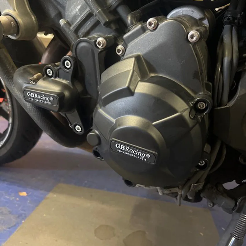 Cubierta protectora para motor de motocicleta, funda para GB Racing, YAMAHA MT09, FZ09, Tracer 900/900GT, XSR900, GBRacing