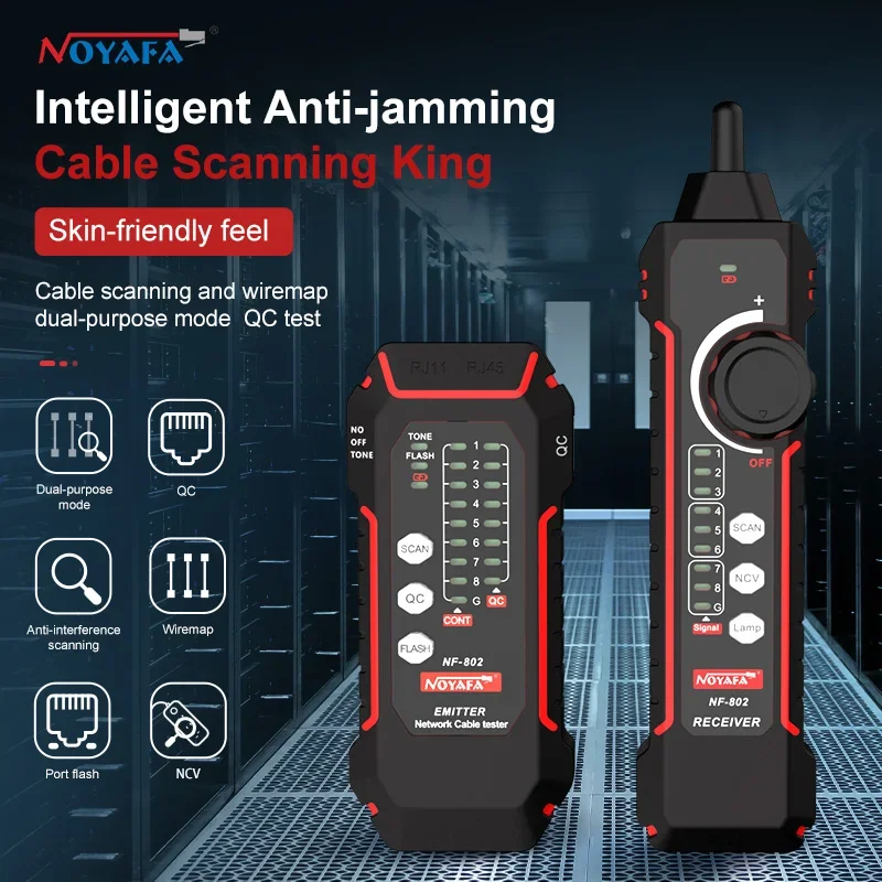 szjms-nf-802-ケーブルトラッカー-rj11-rj45-ネットワークケーブルテスター-高品質ラインファインダー-ワイヤーロケーター-cat5-cat6-​-ネットワークツール