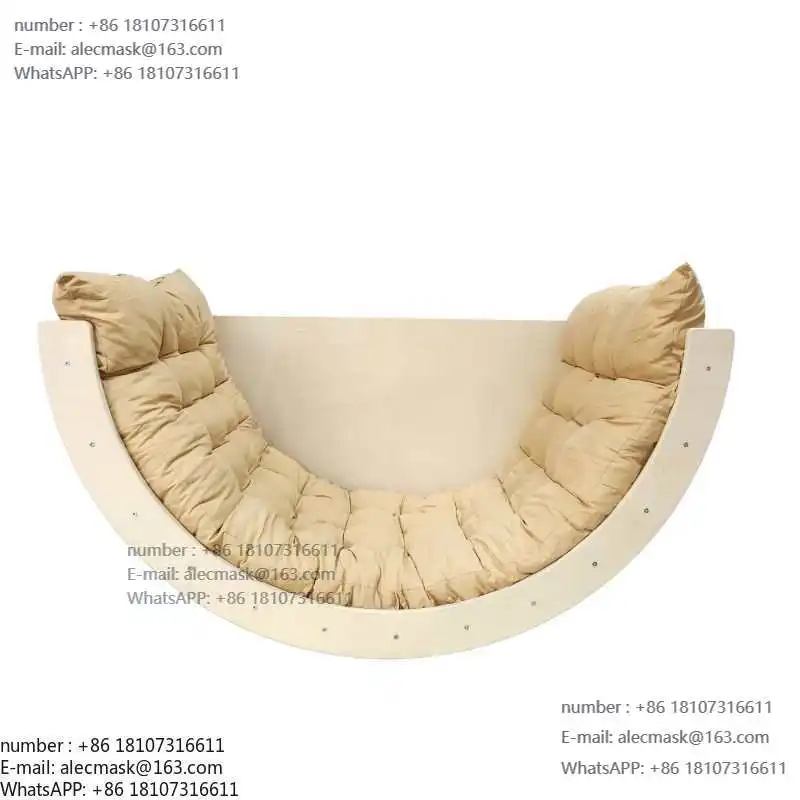 

Children's rocking chair Solid wood multi-functional baby coaxing artifact Baby climbing frame Slide