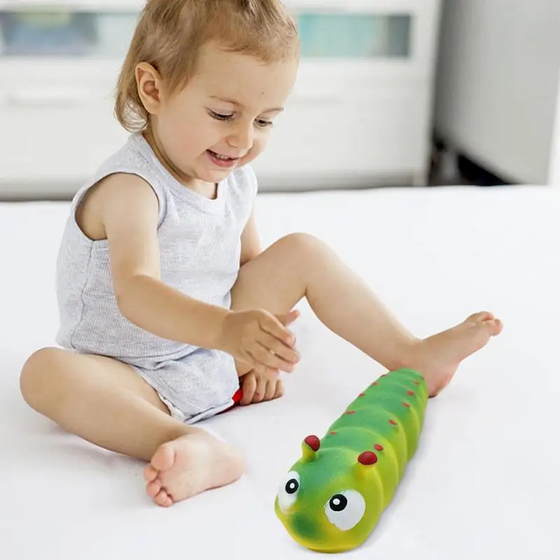 

Caterpillar Squeeze Toy Fidget Squeeze Games Stress Relief Sensory Toy Caterpillar Squishes Decompressions Vent Toy For Kid