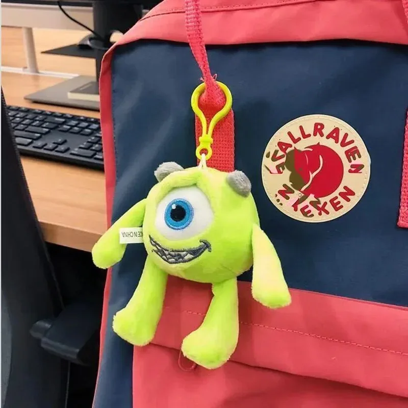 Urocza Disneyowska Uniwersytet Potwórów Mike Wazowski Pluszowa Zabawka James P. Sullivan Śliczny Plecak Brelok Pluszowa Lalka Dekoracja