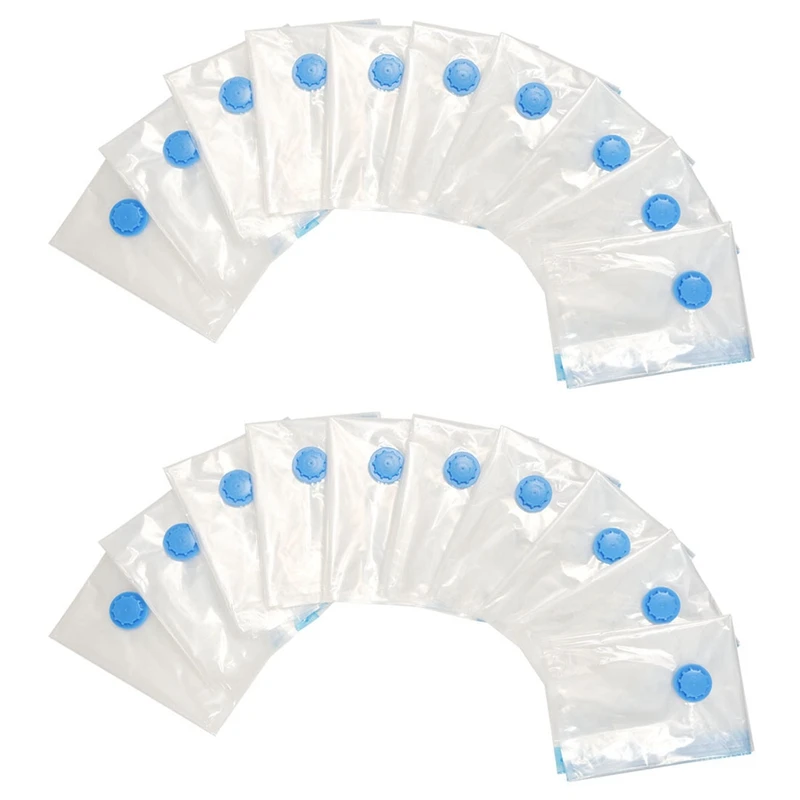 

20 упаковок, вакуумные пакеты для хранения одежды