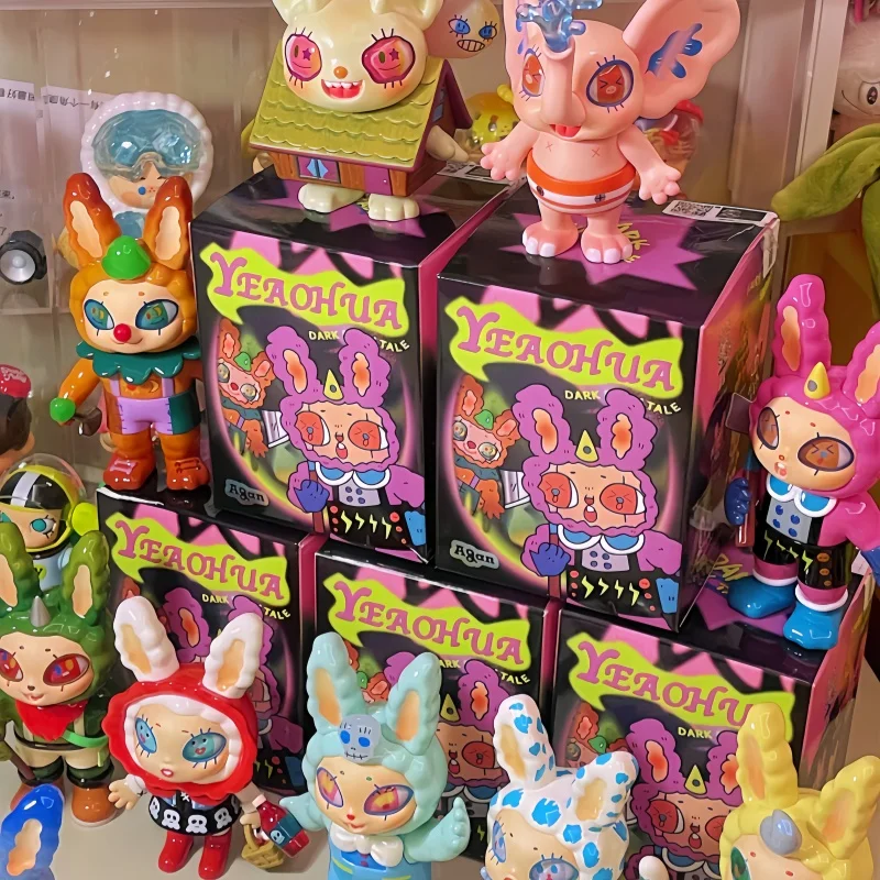 

Подлинная серия Agan The Dark Forest, слепая коробка из ПВХ, модные игрушки, милая фигурка, коллекционные украшения, подарочные игрушки на Хэллоуин