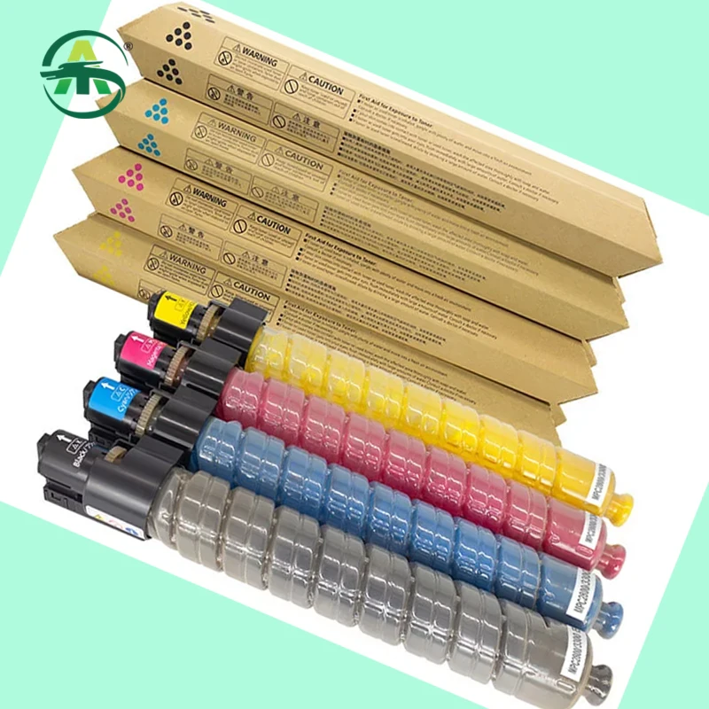 

4 шт./компл. MPC3501 Aficio MPC3001 3501 MPC тонер-картридж для Ricoh тонер-порошок, совместимый CMY360g BK450g, принадлежности для копировальных аппаратов