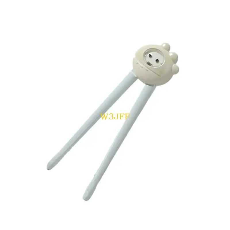 أدوات تعلم عيدان تناول الطعام للأطفال من W3JF، آمنة ومحمولة ABS وسهلة الإمساك للأطفال الصغار