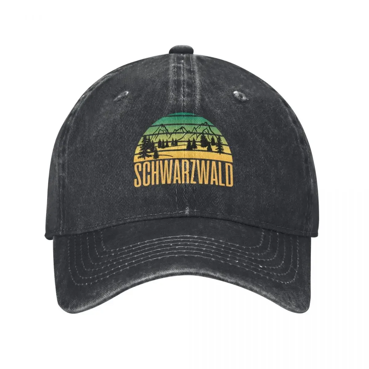 Schwarzwald Berge Baseball Cap Trucker Hat Hat Man For The Sun Women's Men's